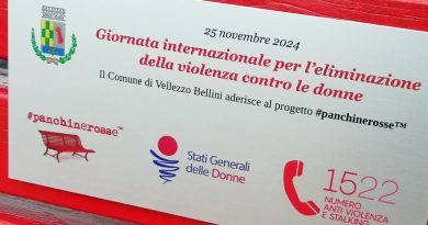 panchina rossa vellezzo bellini